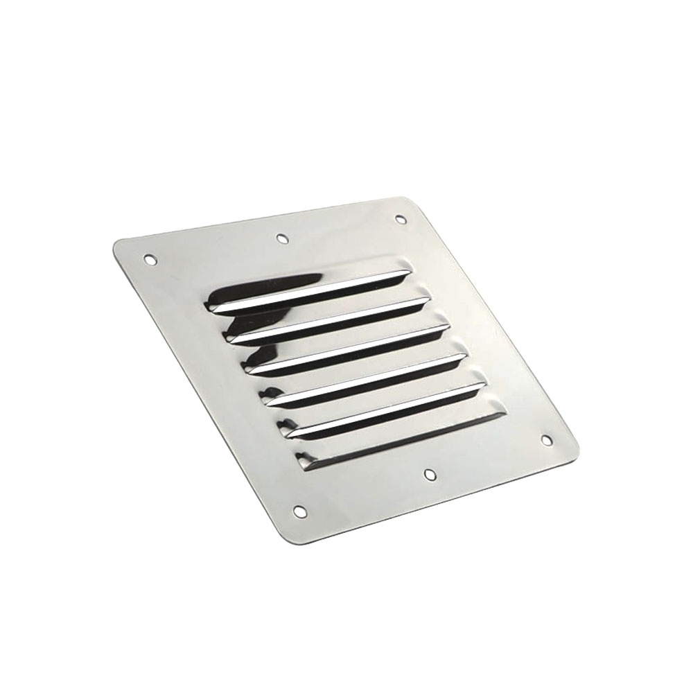 Marine hardware Ventilation Panel Louver Rectangular stainless steel Vent for Boat Boat Cabin Vents  Grill Cover Ventilation