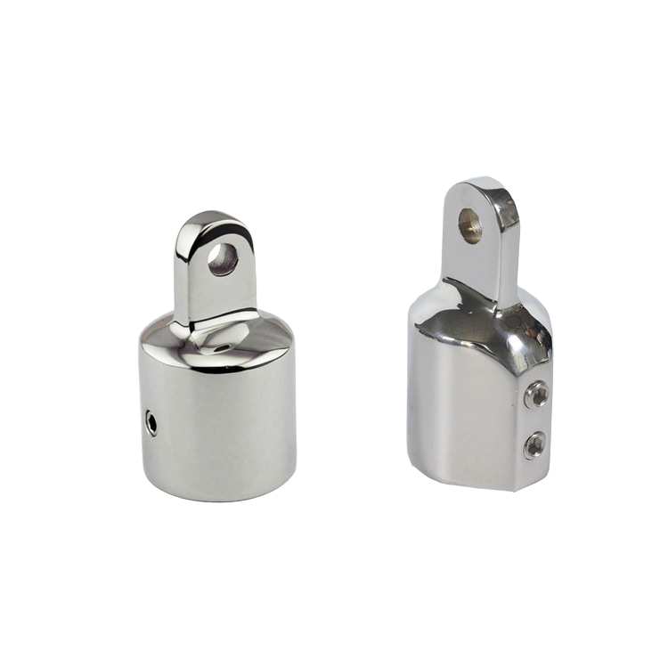 Boat Top Caps Eye End Cap Stainless Steel Heavy Duty 316 Marine Fittings for Kayak Yacht Canoe Yacht awning accessories