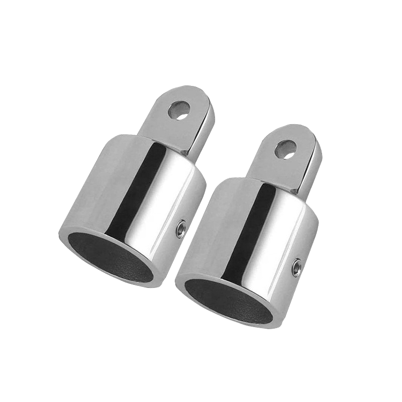 Boat Top Caps Eye End Cap Stainless Steel Heavy Duty 316 Marine Fittings for Kayak Yacht Canoe Yacht awning accessories