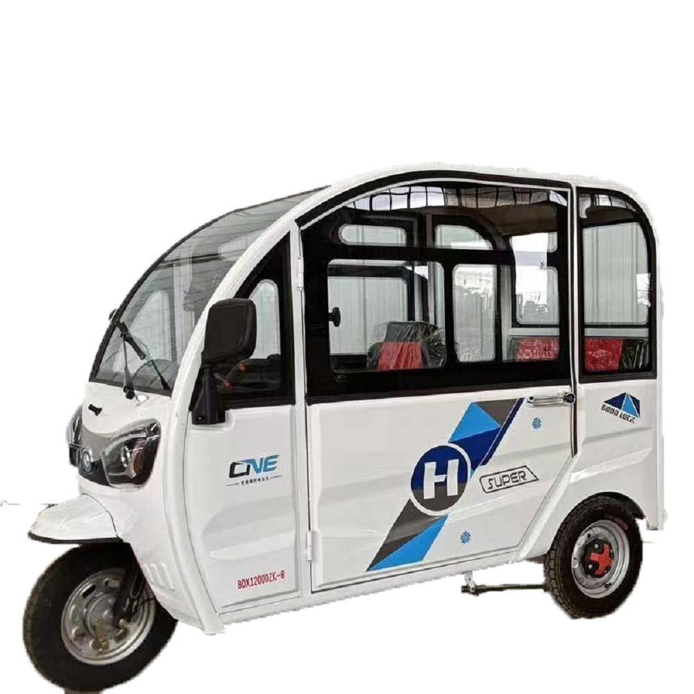 Selling Chinese made electric tricycles that can accommodate up to 3 people in small family transport vehicles