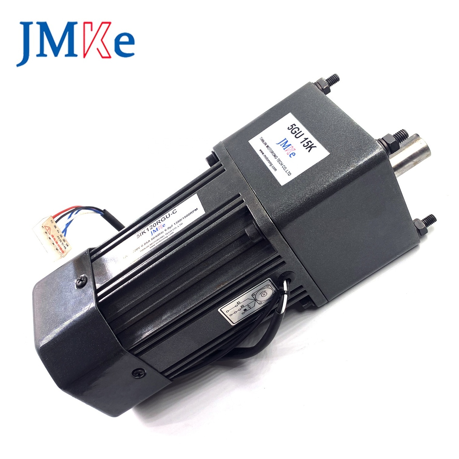 JMKE conveyor belt motor 6/15/25/40/60/90/120/140/180/200/250W single phase ac motor speed control variable speed ac motor