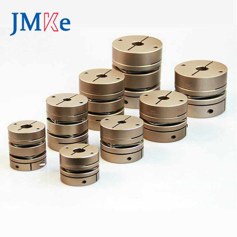 High rigidity single diaphragm coupling synchronous rotating wheel encoder coupling