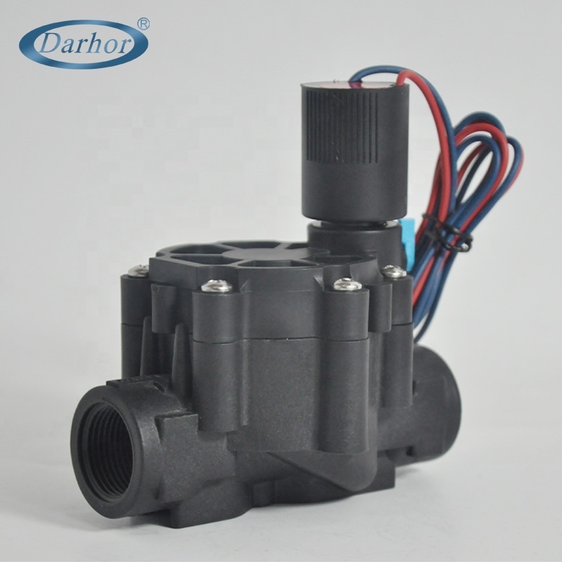 1/2 3/4 sprinkler valve solenoid plastic NC 220V 24VAC DC for garden irrigation