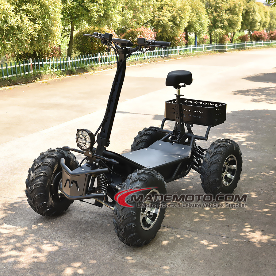 2 Seater And LNA Mightily Strong 5000W ATV 8000W 4X4 Electric 4 Wheeler Scooter