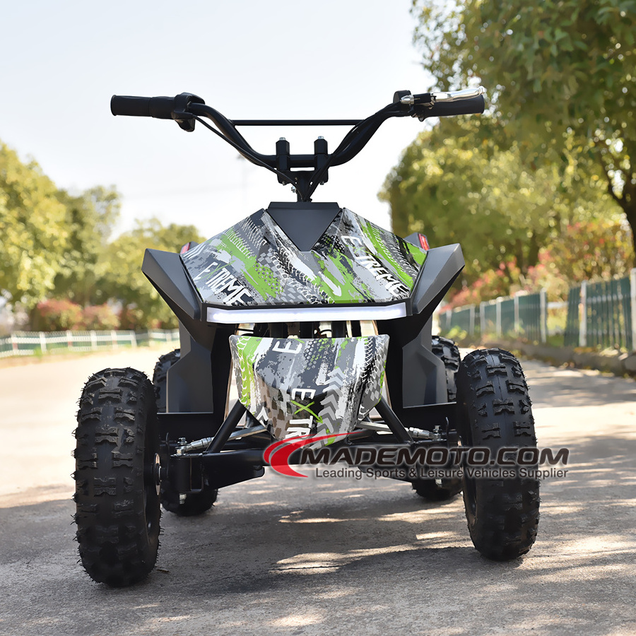 50cc Quad Trade - Mini 49cc Cheap Gas Four Wheeler CE 500w Cyberquad Electric ATV For Kids