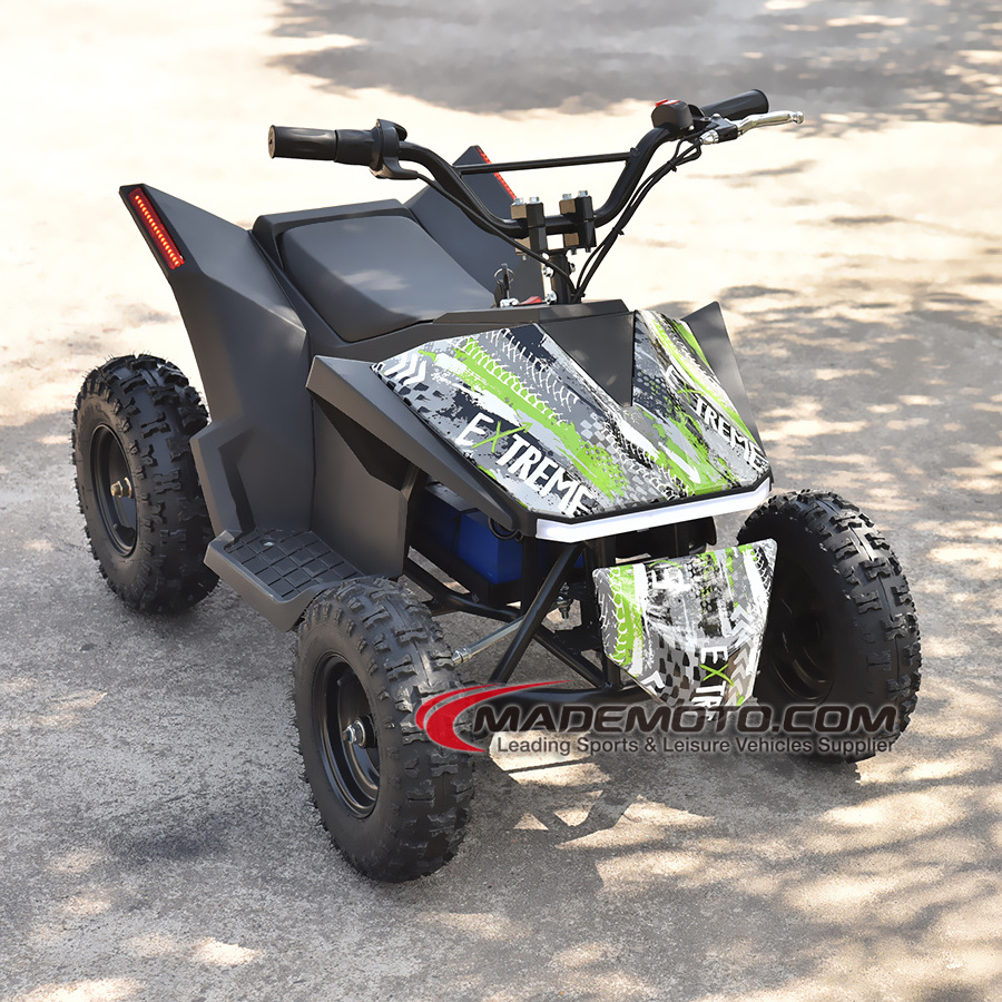 High Quality 4 Wheeler - 500w Cyberquad Electric ATV For Kids