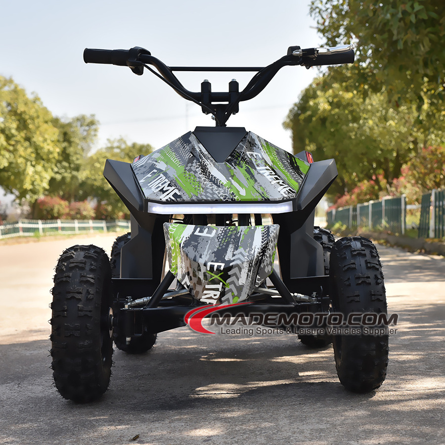 High Quality 4 Wheeler - 500w Cyberquad Electric ATV For Kids