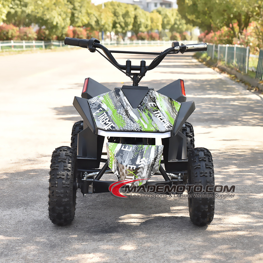 50cc Quad Trade - Mini 49cc Cheap Gas Four Wheeler CE 500w Cyberquad Electric ATV For Kids