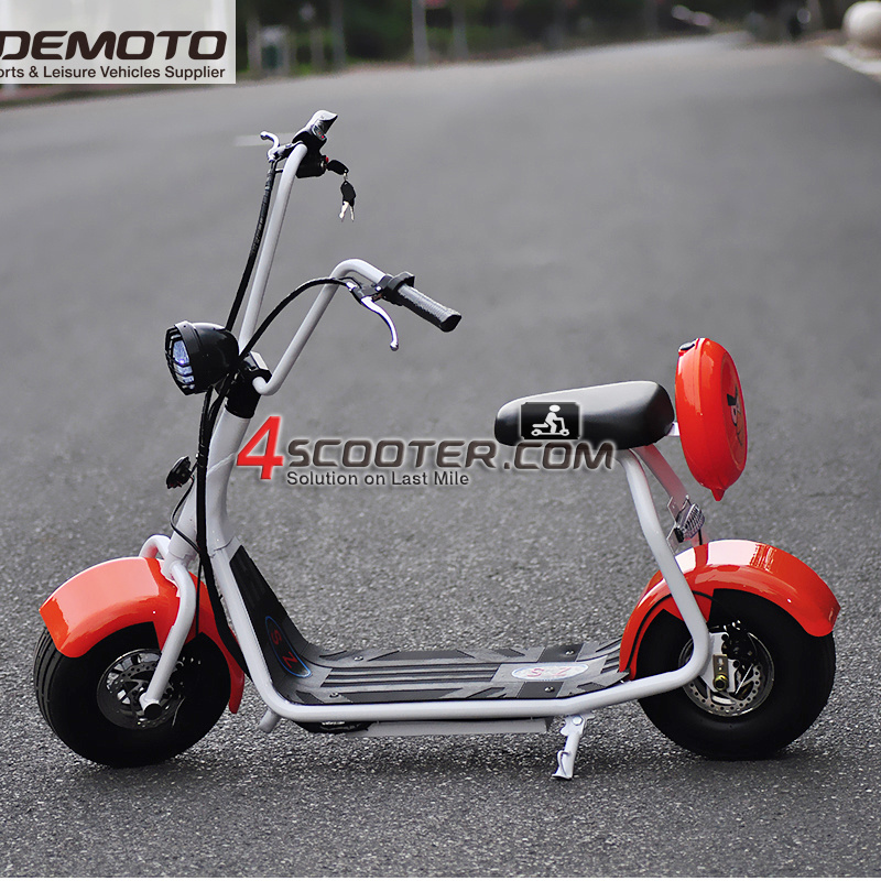 Citycoco Chopper With Side Car 500W 48V 12AH Electric Scooter