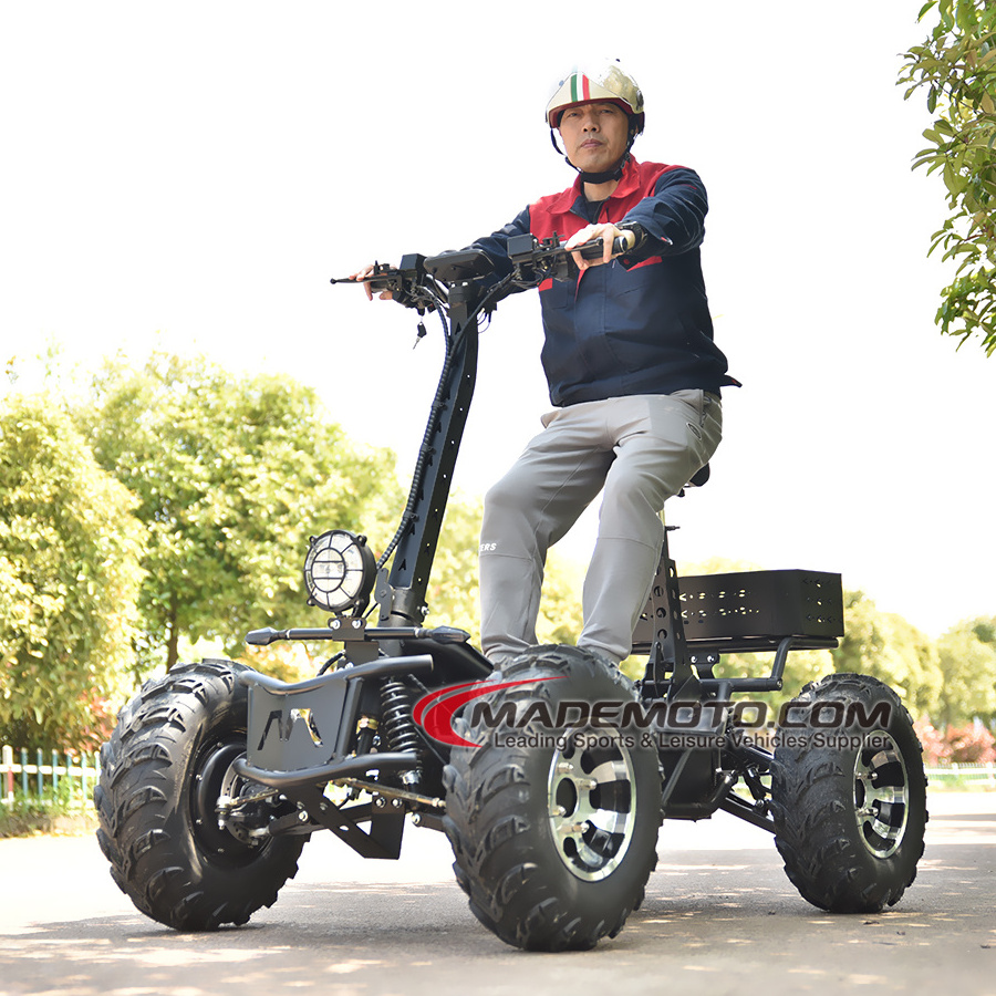 2 Seater And LNA Mightily Strong 5000W ATV 8000W 4X4 Electric 4 Wheeler Scooter