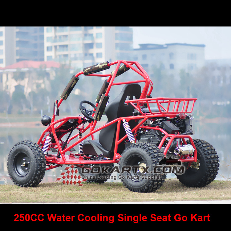 New 250cc Water Cooling  Single Seat Buggy Go Kart monster truck go kart body for sale