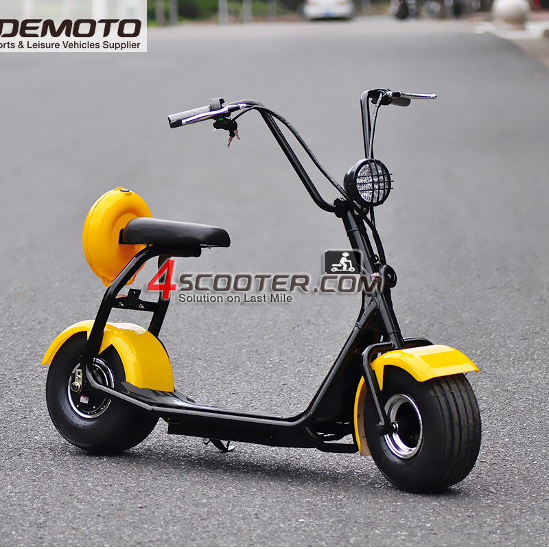 Citycoco Chopper With Side Car 500W 48V 12AH Electric Scooter