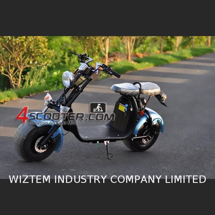 EEC COC Electric Scooter Citycoco 60KM range motor 48v 3000w 24v 300w moped