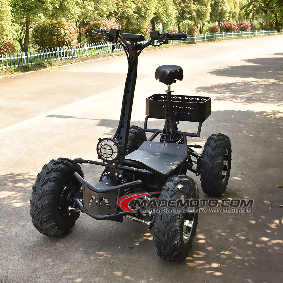 Quad 8000W Electric ATV 4 wheeler Street Legal For Sale 2wd Racing Trailer 300cc Atv 4 Wheel Four Wheeler