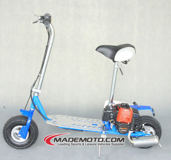 Gas Powered Engine Single Cylinder 2 Stroke 43CC Gas Scooter for Sale