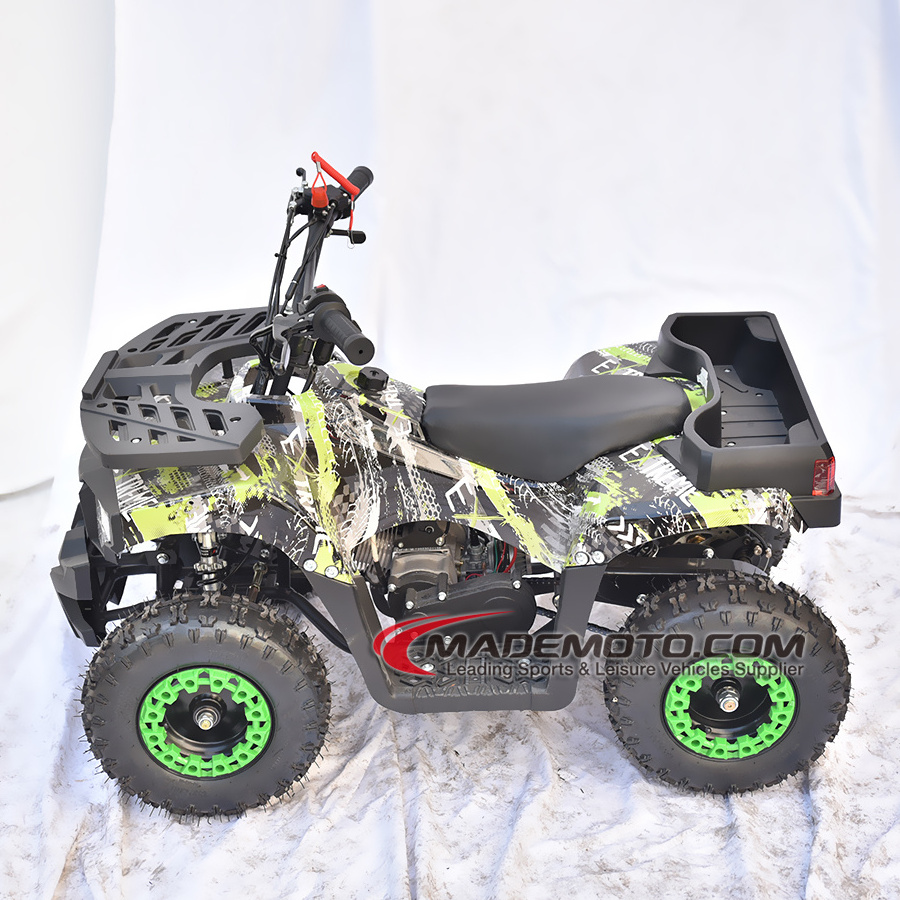 Zhejiang Kids Mini Gas Powered 50cc 4 Wheeler 49CC 2 Stroke Gasoline ATV Quad Bike