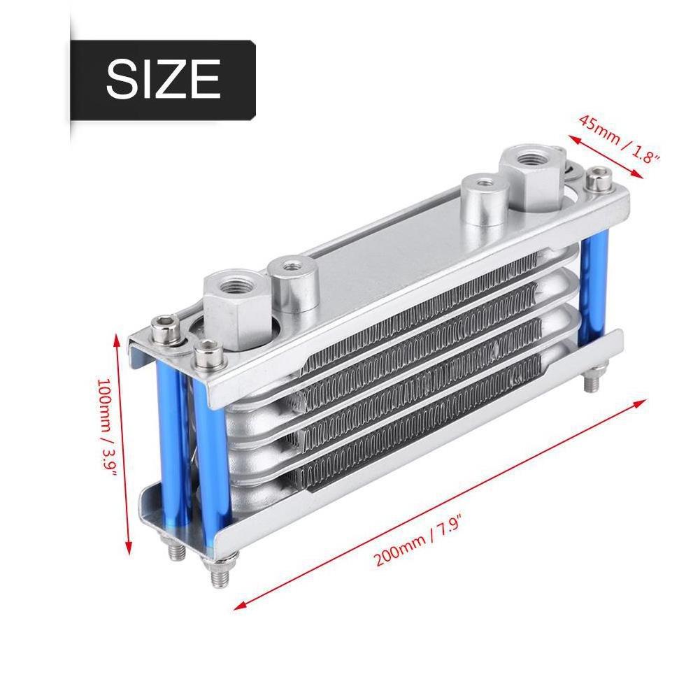 Motorcycle oil cooler is applicable to Honda engine horizontal engine bent beam 50 - 125 displacement oil cooler