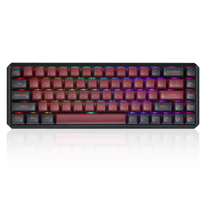 Original Facotry Darmoshark K5 RGB Gaming Mechanical Keyboard 68 Keys Wireless Dual-Mode Hot Swap For PC Desktop Gamer