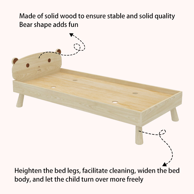 Wholesale Popular toddler bed Montessori Kindergarten room Child's Cot Stackable Nap Beds Kids Bed Stackable