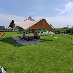 Unistrengh Camping aluminum pole spider star shaped stretch tent for events advertising stretch tents