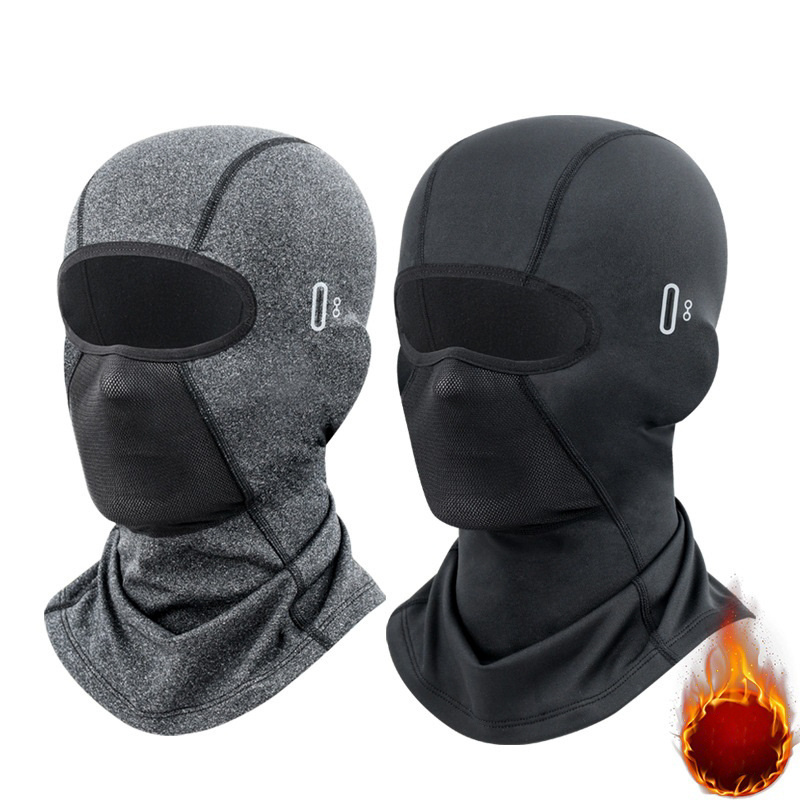 One Hole Polyester Black Winter Snow Full Face Covers Motorcycle Sport Cycling Ski Maskss Balaclava Face Mask