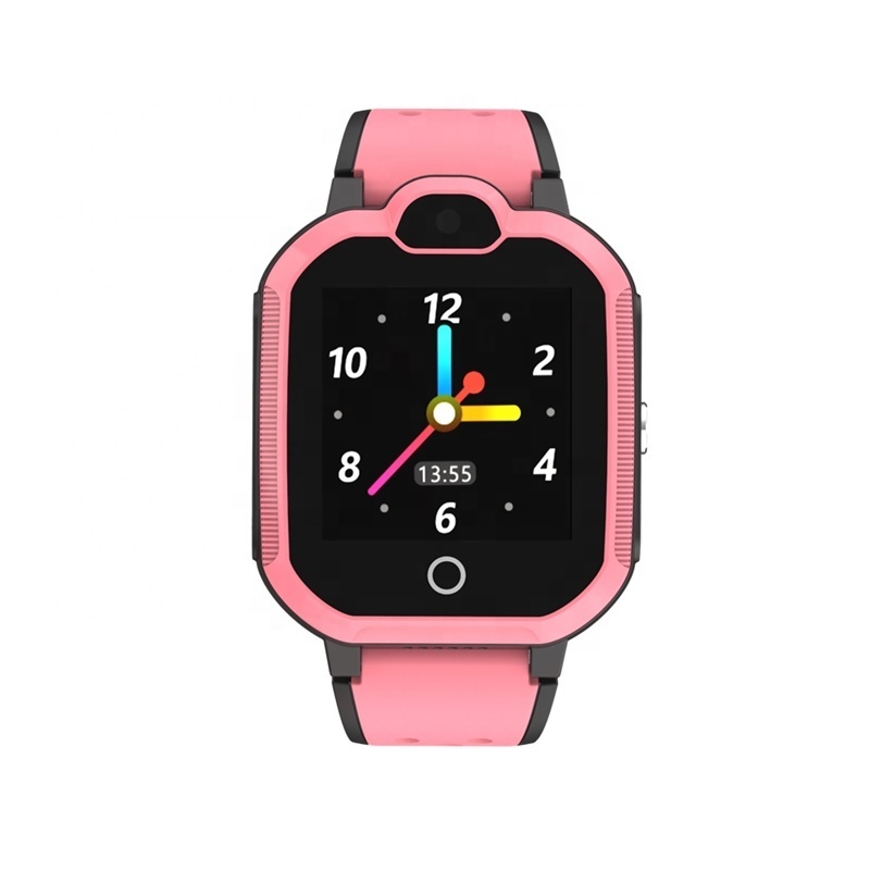 Waterproof video calling camera SIM card LTE wifi wrist mobile cell smart watch Android GPS tracker kids 4G smart watch phone