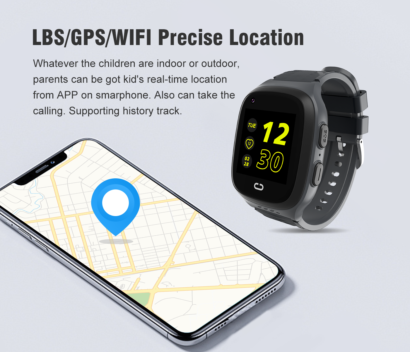 MOTTO 2023 Free Sample for OEM customer New Arrival 2G 3G 4G Kid Smart watch with GPS Tracker and Sim Card Slot