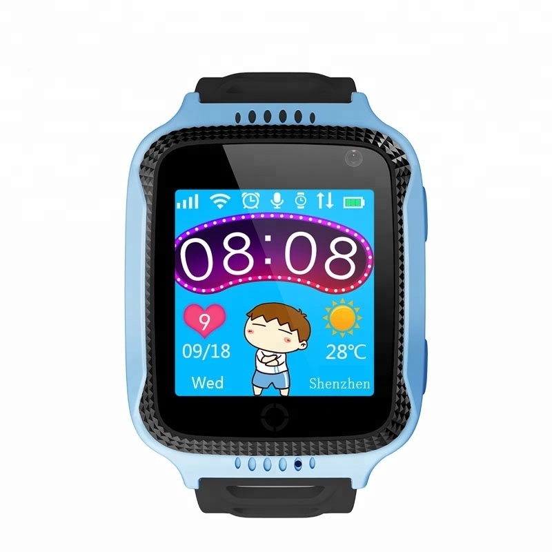 Hot sale consumer electronics product touch display gps tracker sos calling kids gps smart watch q528