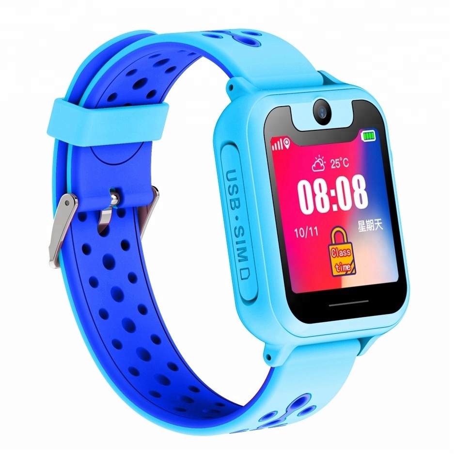 New Bulk Wholesale Wrist Smart Watch SIM Kid Safe GSM GPS Locator Tracker GPS Smart Watch For Children kid