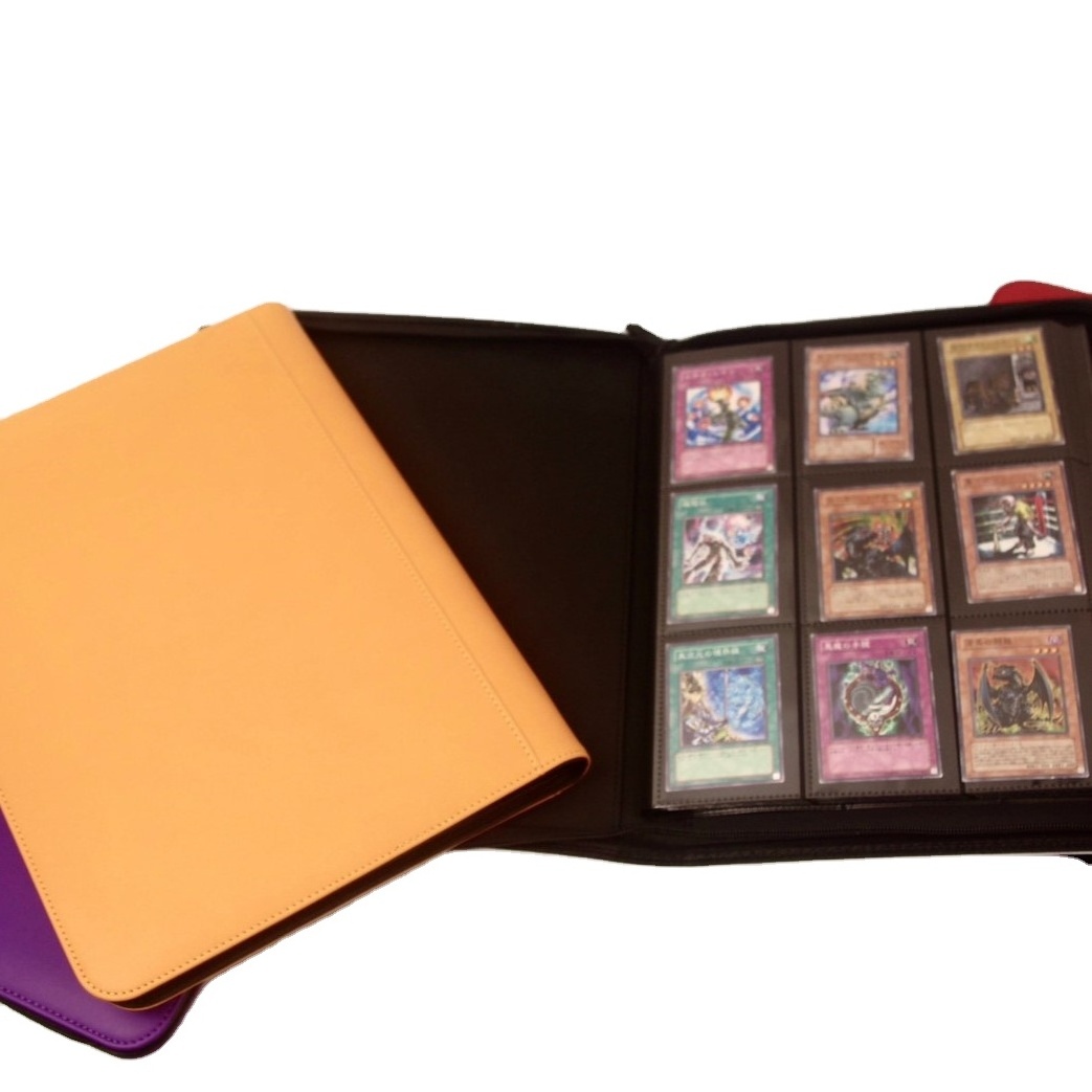 Top-notch Compact 9-Pocket Card Binder for Pokemon, Yugioh, MTG, TCG Card Storage and Display