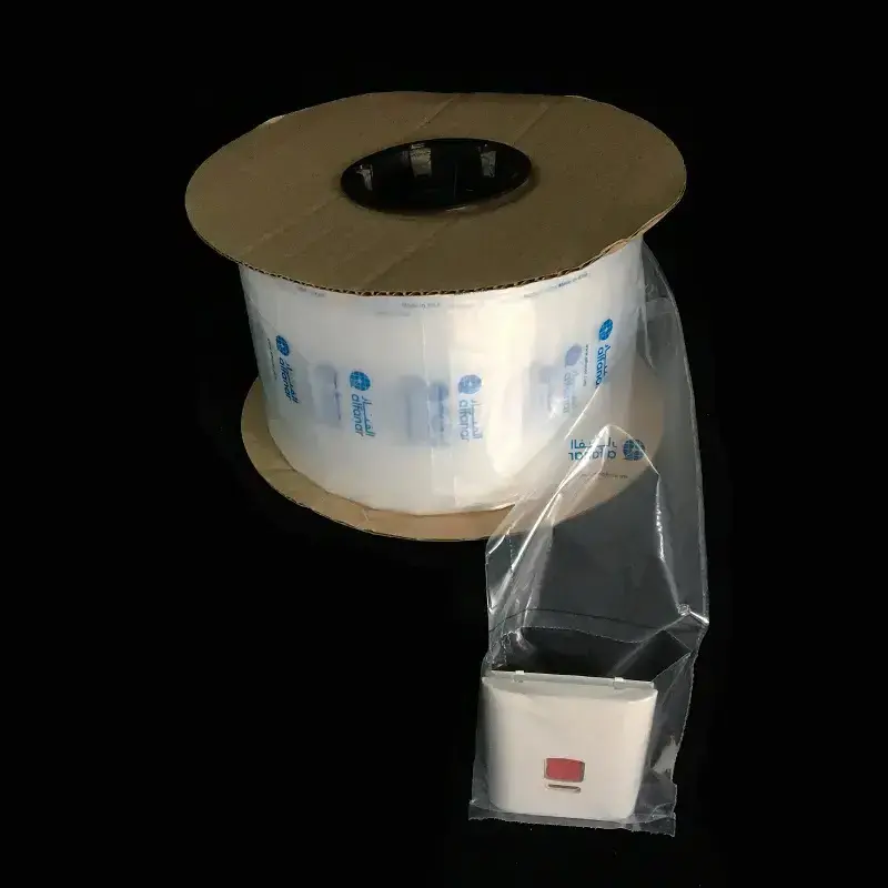 Auto Packing Film Roll High Quality For Snack Food/Cracker/biscuit Poly Tubing Roll bag for auto packaging