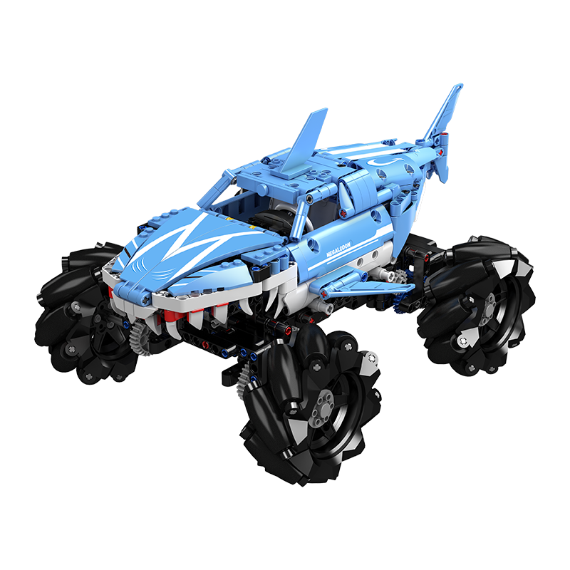 MOULD KING 18032 Technical Megalodon Monster Truck  Kids DIY Toy  Bricks APP MK Giant Remote Control Car Model Building Blocks