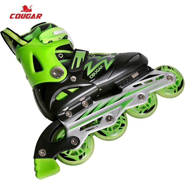 Cougar Comfortable Upper Adjustable Skates For Kids Boys Girls Toddler Skating Rink Children