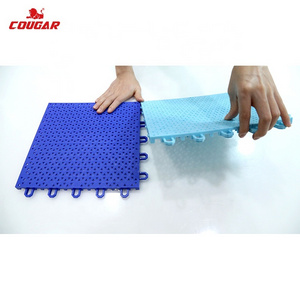 Cougar Inline Roller Hockey Plastic Floor Outdoor Indoor Ice Hockey Tiles Roller Hockey Rink PP Flooring Tiles