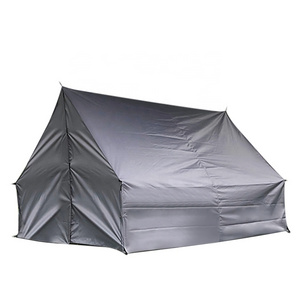 Multi-Functional Camping Shelter Waterproof  Flysheet Tarp Tent Oxford Outdoor Hammock RainProof