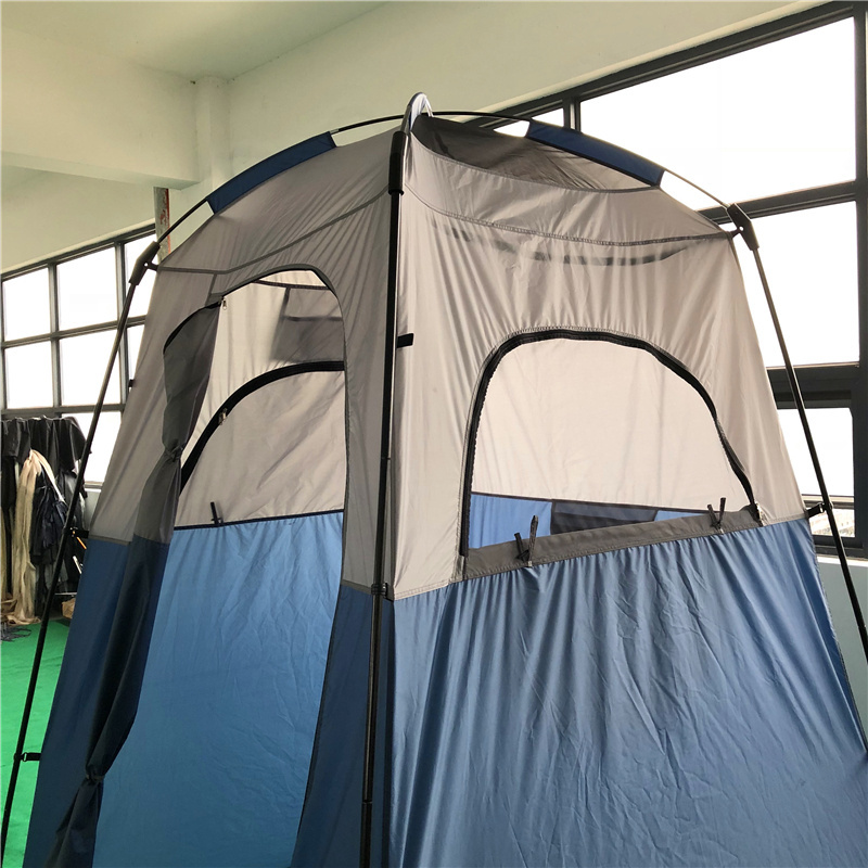 Factory Waterproof Camping Shower Tent Portable Outdoor toilet Changing Room