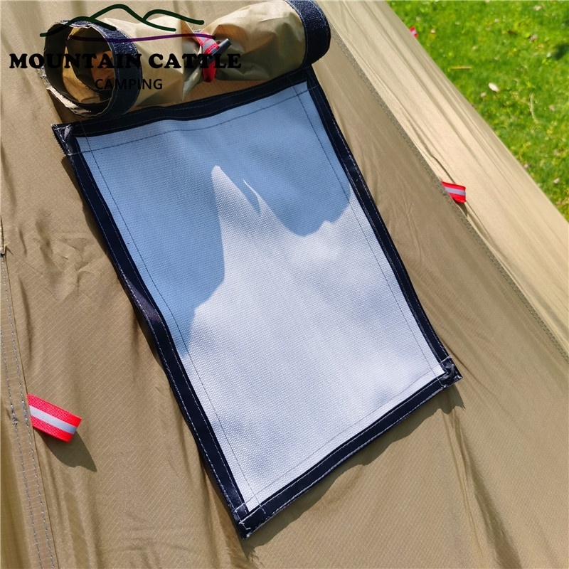 MCETO Winter Tipi Tent TX320PRO Height 160 cm One Pole Pyramid Shape With Snow Skirt Camping Gear Factory