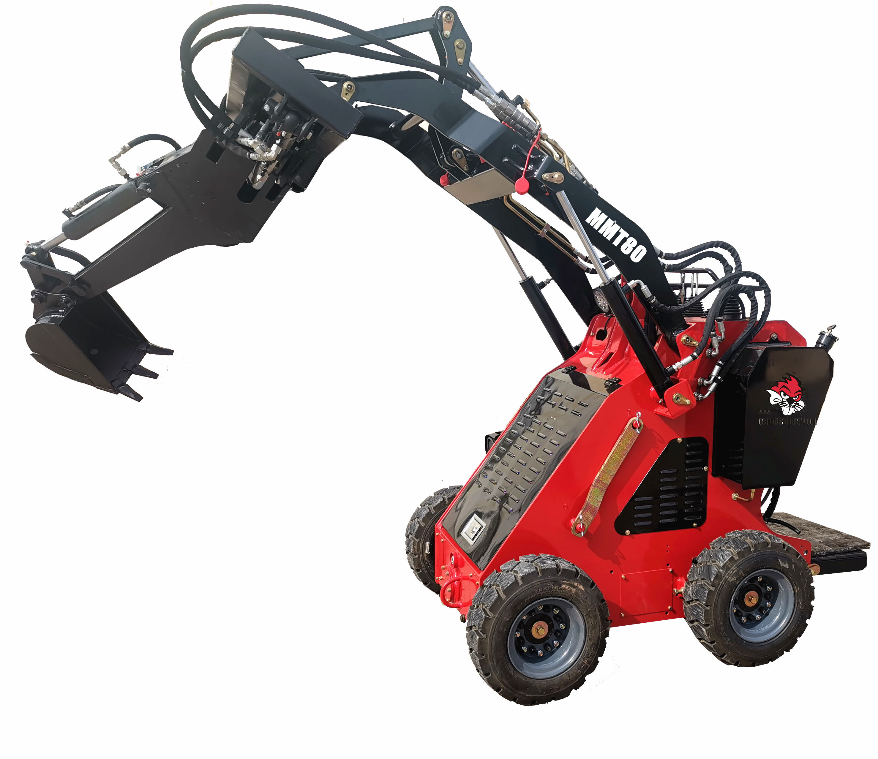 Rubber Tracked Mini Skid Steer Loader Honda Gas 20/25hp for sale