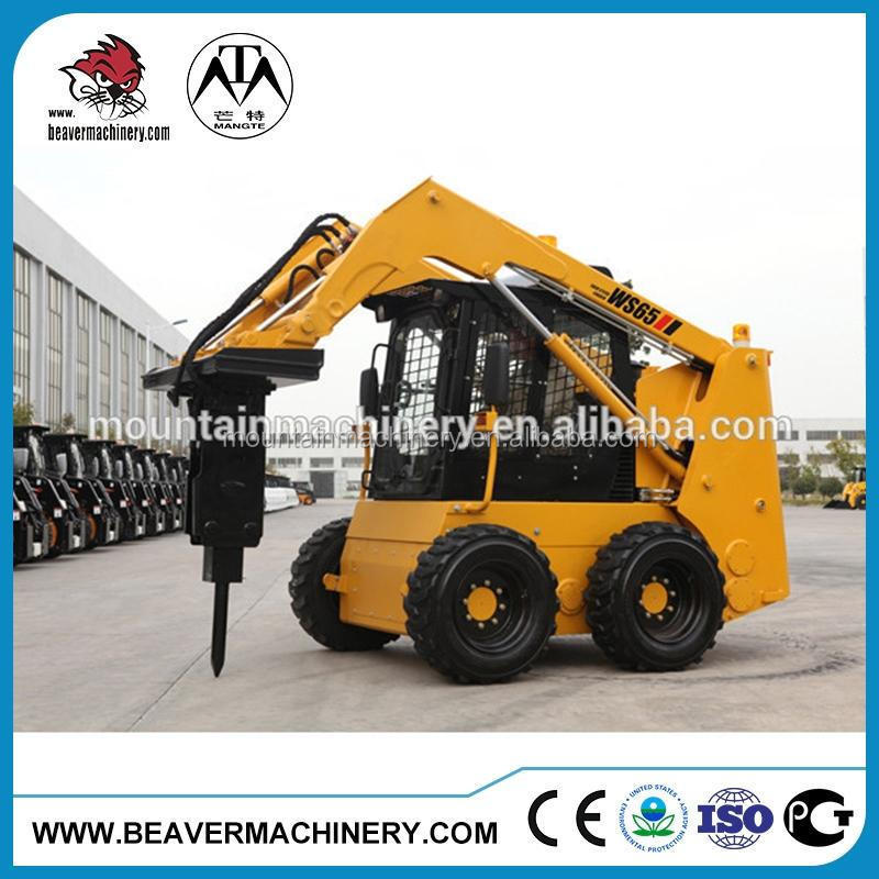 Skid Steer Loader Hot Sale Chinese WS65 with Perkins/kubota/xinchai Engine MITSUBISHI Engine