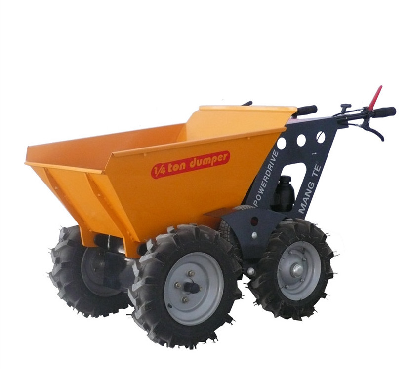 Four Wheels Mini Dumper 4X4 Portable Electric power barrow MMT26