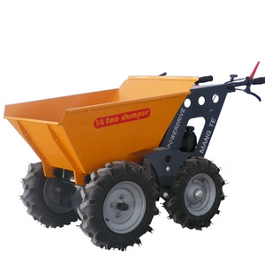 Four Wheels Mini Dumper 4X4 Portable Electric power barrow MMT26