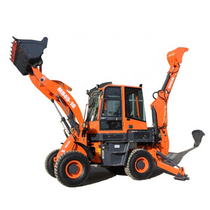 Small backhoe attachment loader china for garden tractor loader backhoe