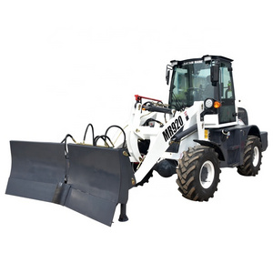 snow plow small wheel loader for sale with 23.5-16 tires