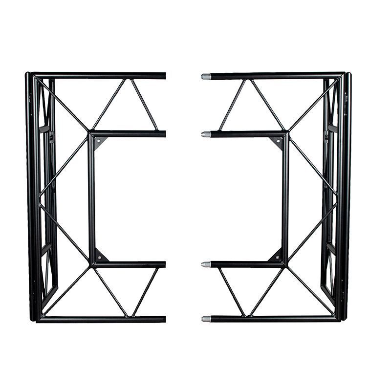 Aluminum Portable DJ Table High Quality Assemble Foldable Mobile DJ Truss Booth For Night Bar