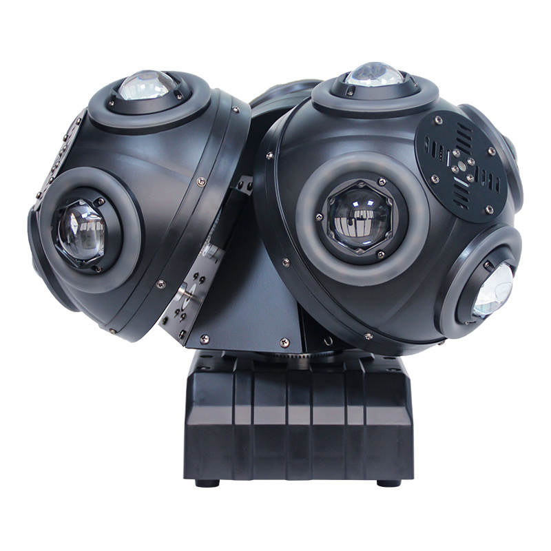 Three Head Beam Moving Head Laser Light Dual Arm Rotation 3 Head RGBW Led Moving Light Dj Disco Stage Light