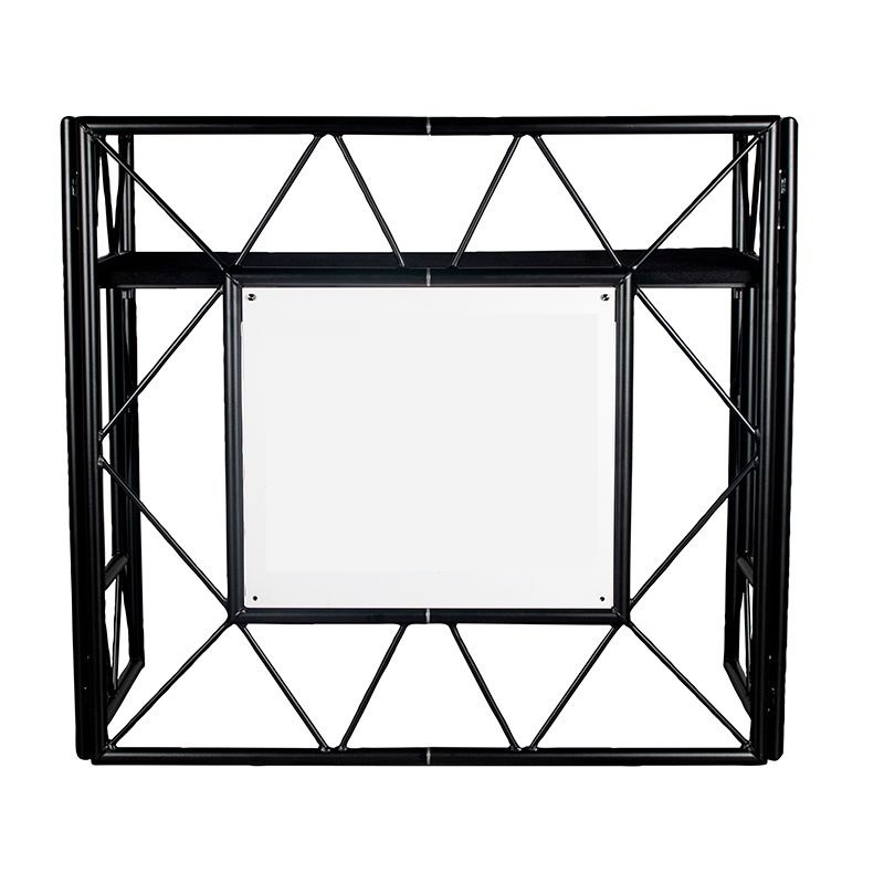 Aluminum Portable DJ Table High Quality Assemble Foldable Mobile DJ Truss Booth For Night Bar