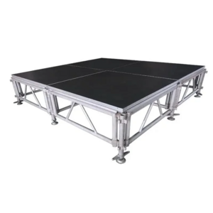 Aluminum Podium Concert Wedding Outdoor Platform Portable Stage Height Adjustable Frame Folding Stage Platform