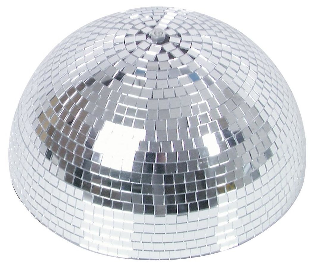 Hot Selling Half Disco Ball  Buid-in Motor Mirror Disco Ball 50cm Ceilling Mount Disco Mirror Ball