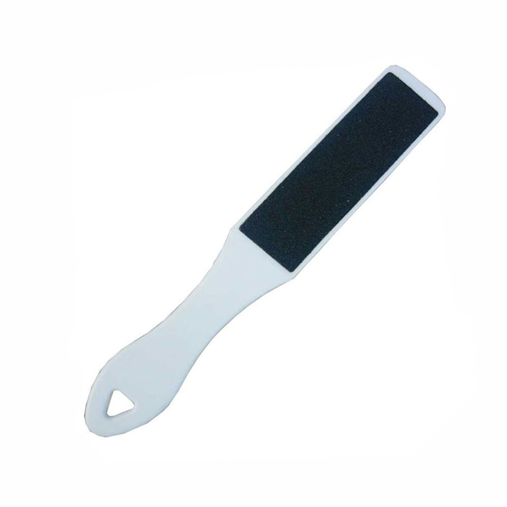 Single Side Plastic Handle Foot File Pedicure Sandpaper Foot File Foot Care Dead Rough Skin Callus Remover