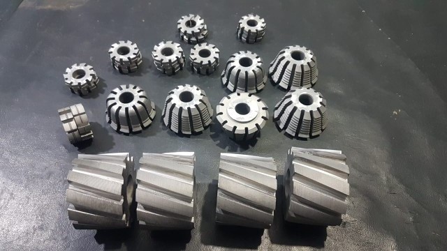 Serration and thread cutters made of high speed steel specially for Surgical instrument steel serration milling cutters